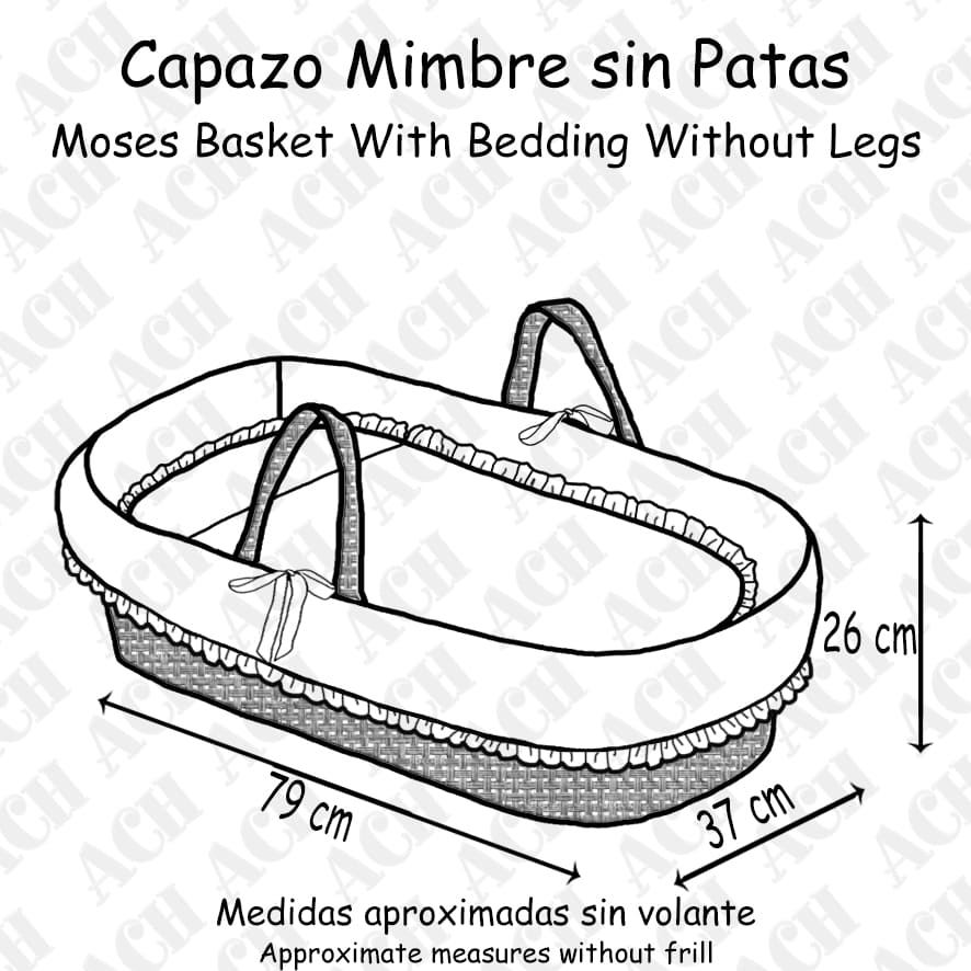 Capazo sin patas